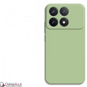 Liquid Air silikoninis šviesiai žalias dėklas - su kameros apsauga (Xiaomi Poco F6 Pro 5G) Liquid Air silikoninis šviesiai žalias dėklas - su kameros apsauga (Xiaomi Poco F6 Pro 5G)